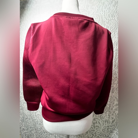 Only True Streetware, Disney Minnie Mouse, sweatshirt,  Kids small, Maroon - Picture 2 of 7